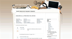 Desktop Screenshot of annuaire-litteraire.com